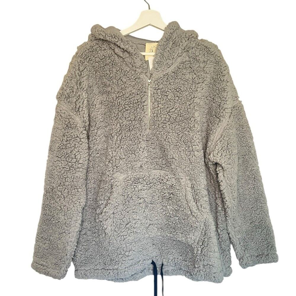 Fantastic Fawn Small Bleached Sweatshirt black Retails For $58